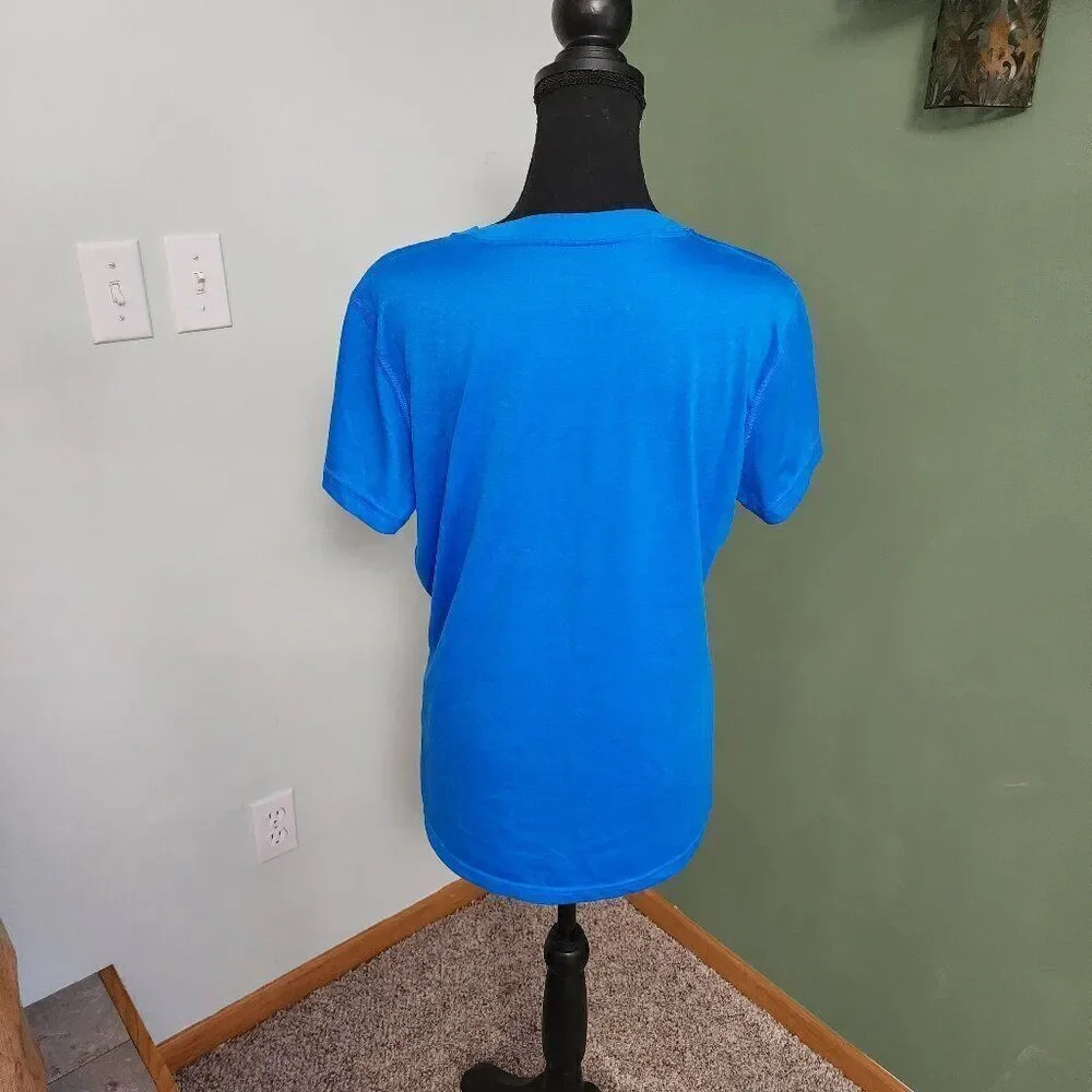 Nike Dri-Fit Blue Shirt 👕 Size L